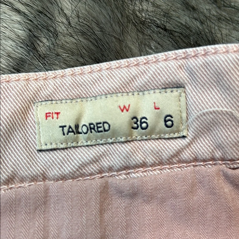 Faherty Coastline Premium Chino Shorts Tailored Pink 6” Inseam Men’s 36